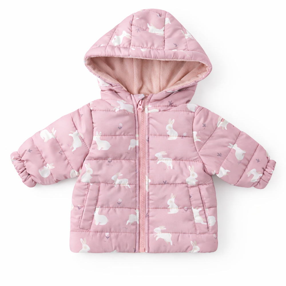 Tiny Tales Baby Puffer Jacket - BUNNY PLAY
